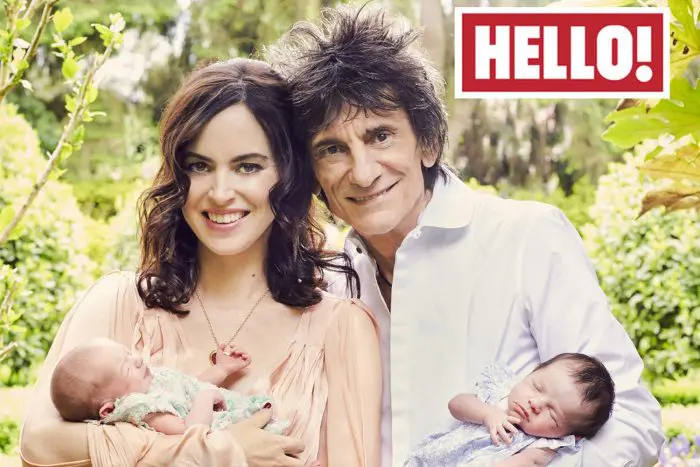 Hijo gemelas Ronnie Wood 69