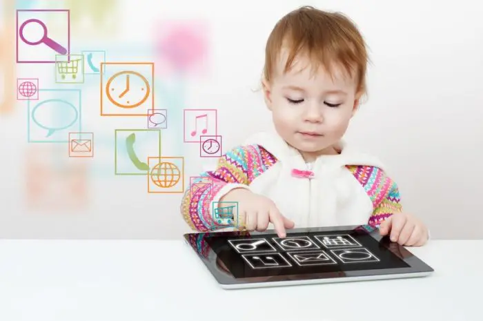 Tecnología niños pequeños