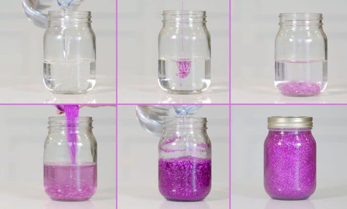 Cómo hacer una botella o frasco de la calma o bote mágico para niños