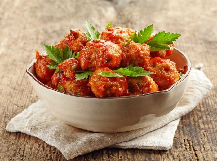 Albóndigas de cordero con tomate