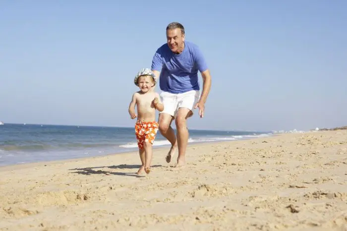 Abuelo y nieto