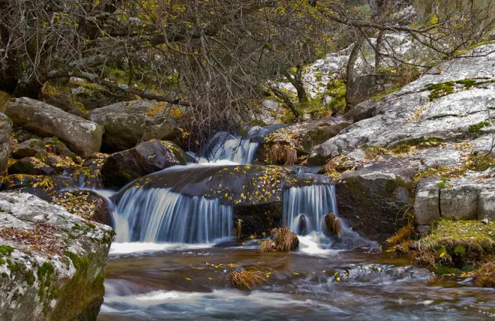 Excursión Cascadas del Purgatorio, en Madrid