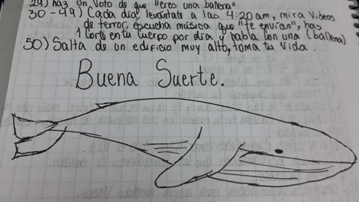 La Ballena Azul: si no cumples el reto amenazan con ir a por tu familia