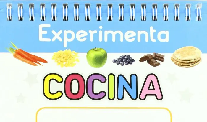 Libro Cocina Experimenta cocina, recetas sencillas para niños
