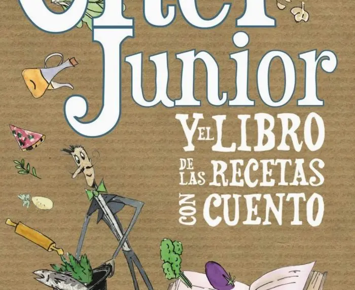 Libro infantil Chef Junior y el libro de las recetas con cuento