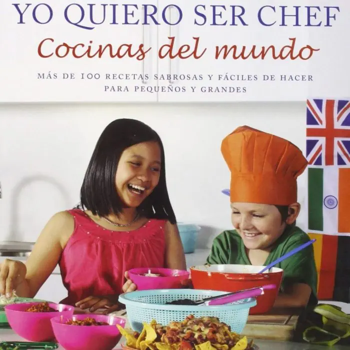 Libro infantil Yo quiero ser chef Cocinas del Mundo