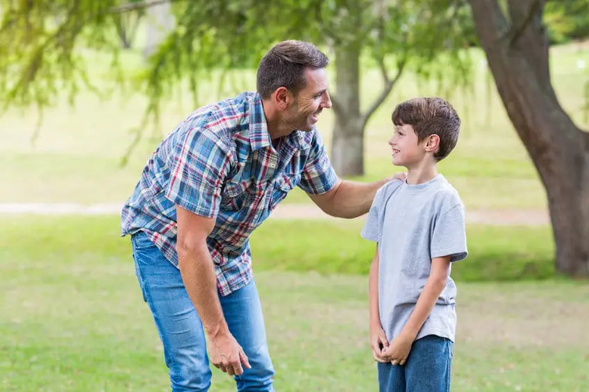 Confianza padre e hijo