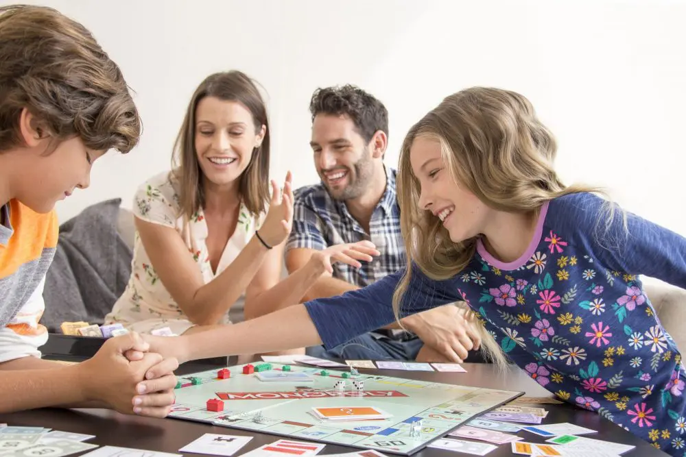 Beneficios juegos mesa familia