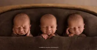 Tres bebés