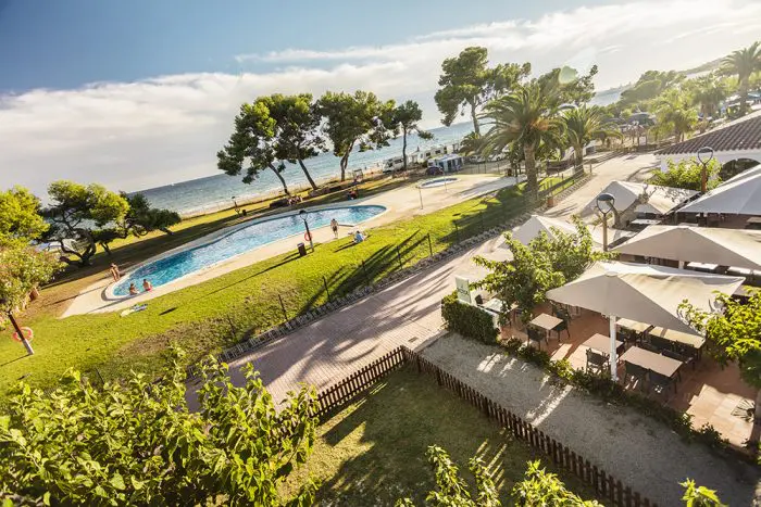 Camping Las Palmeras, en Tarragona, Cataluña