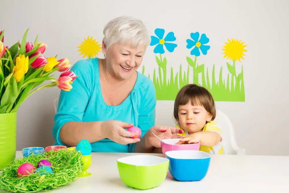 La alegría de ser abuela por primera vez