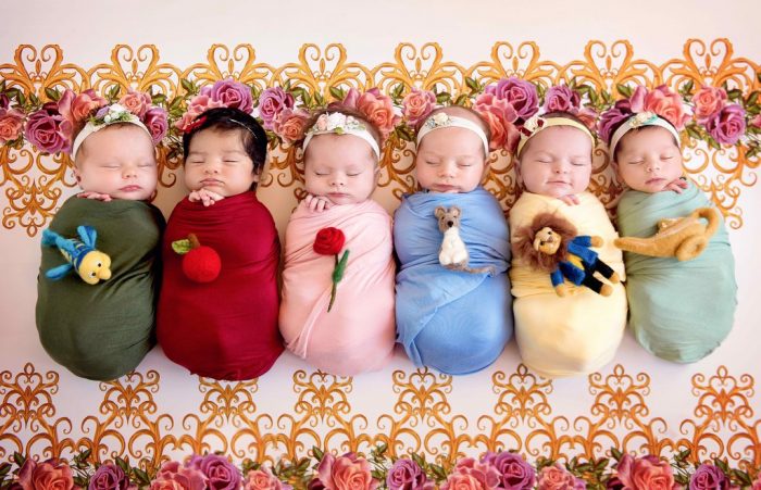 Una mamá hada madrina real transformó a 6 pequeñas en princesas de Disney -  Etapa Infantil