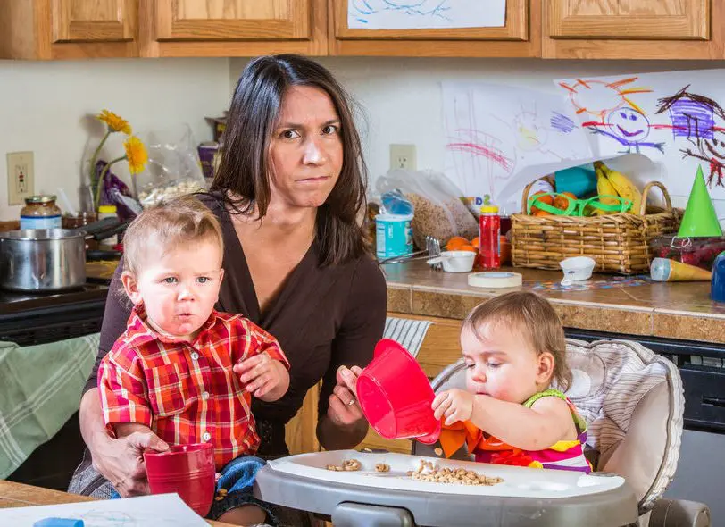 Ninguna madre quiere que sus hijos la recuerden eternamente estresada