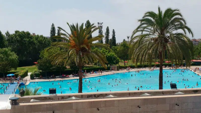 Llac de Can Dragó, en Barcelona