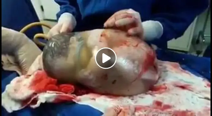 Vídeo bebé dentro bolsa amniótica