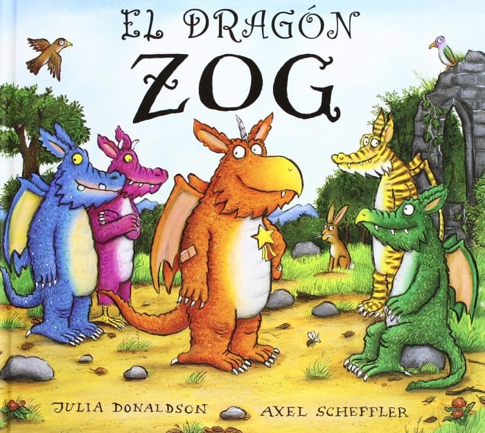 Cuento El dragón Zog, de Julia Donaldson y Axel Scheffler