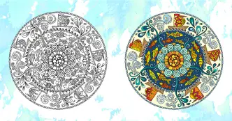 Mandalas para niños para imprimir