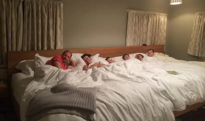 colecho cama 5 metros dormir 4 hijos