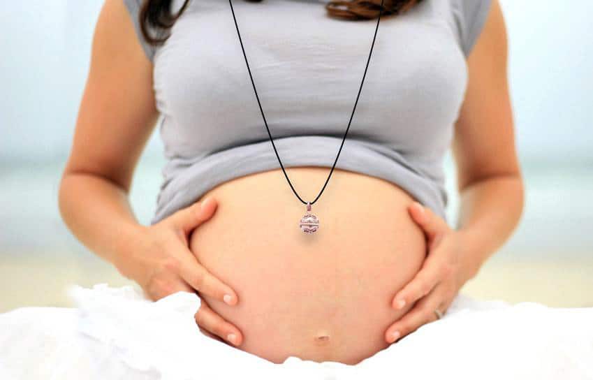 AEONSLOVEl Llamador de Angeles Embarazada para Futuras Madres Atrapasueños  Collar Mujer Embarazada Mamas Embarazadas : : Moda