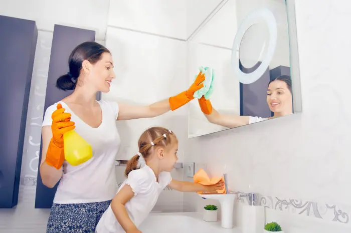 niños participan tareas domésticas responsables creativos disciplinados