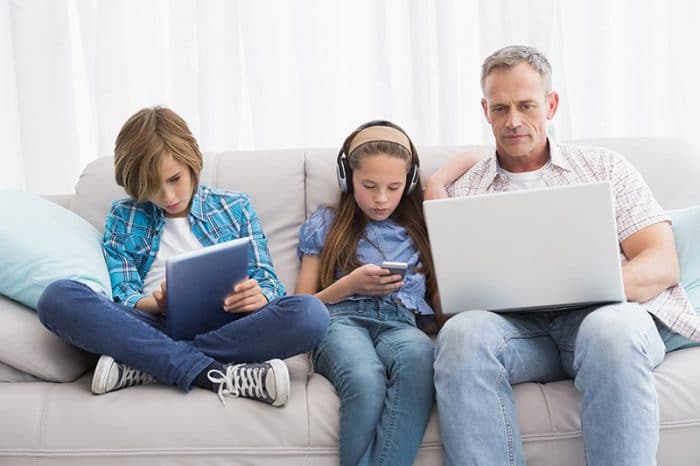 sobre-estimulación tecnología