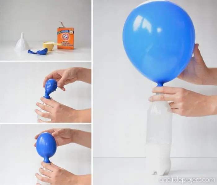 experimento inflando globos