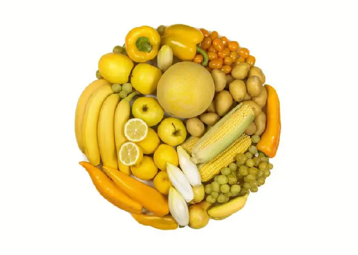Beneficios frutas verduras amarillas
