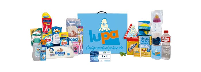Canastilla gratis Supermercado Lupa