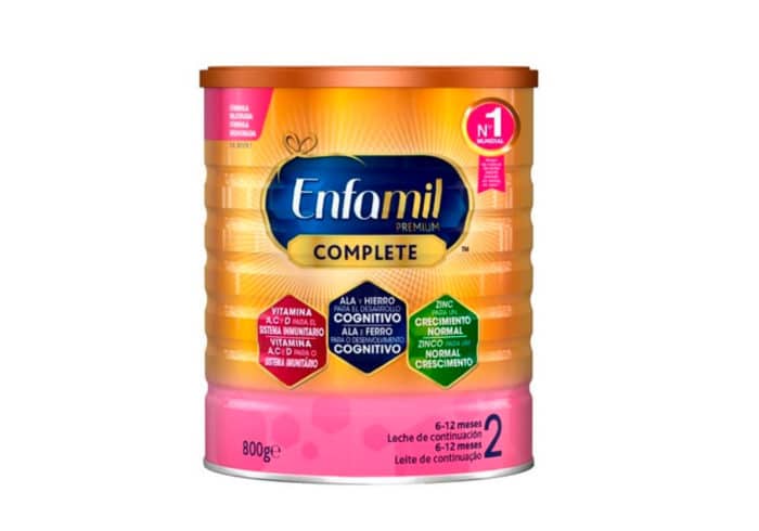 Muestra gratis leche formula Enfamil Premium Complete