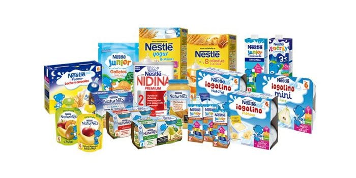 Nestlé canastilla y muestras gratis