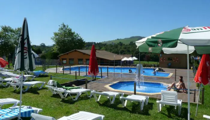 Camping Colombres, en Ribadedeva, Asturias