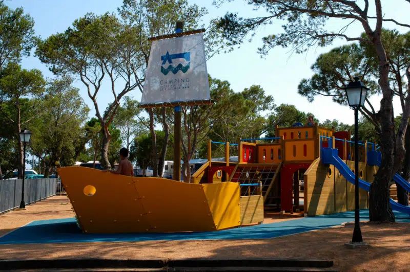 Camping Internacional de Calonge, en Calonge, Girona