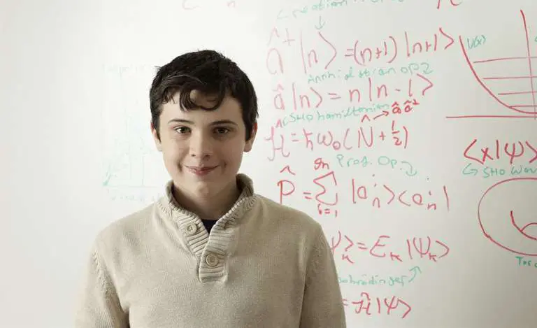 Un adolescente con autismo está en camino de conseguir el Premio Nobel