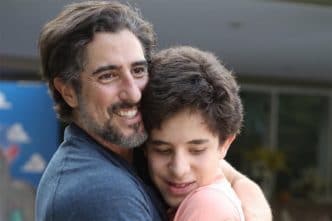Marcos Mion y su hijo con autismo