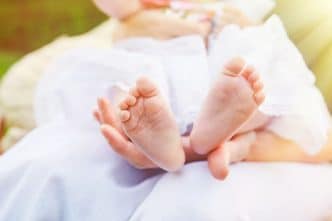 Reflexología podal bebés