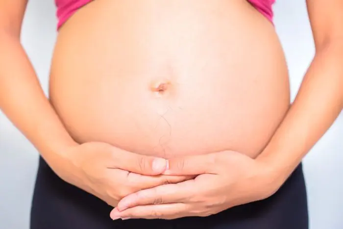 Forma barriga baja durante embarazo