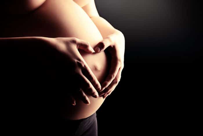 Forma y tamaño de la barriga