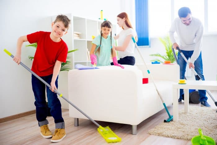 tareas domésticas toda familia