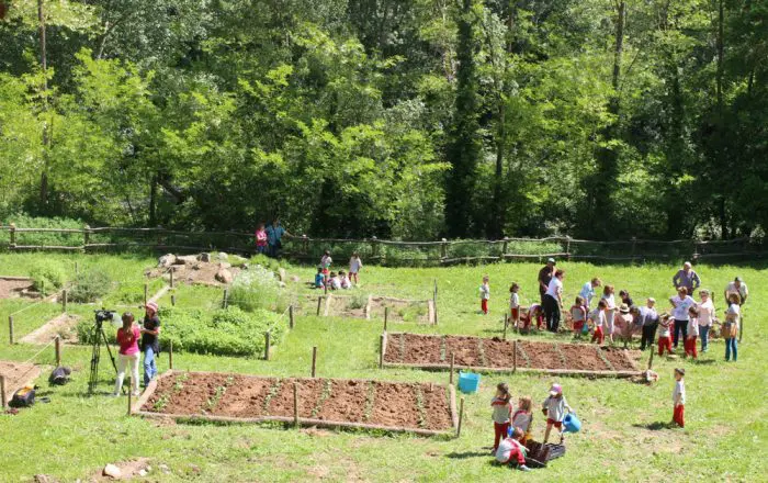 El Parque de los Aromas, en Sant Joan les Fonts, Girona