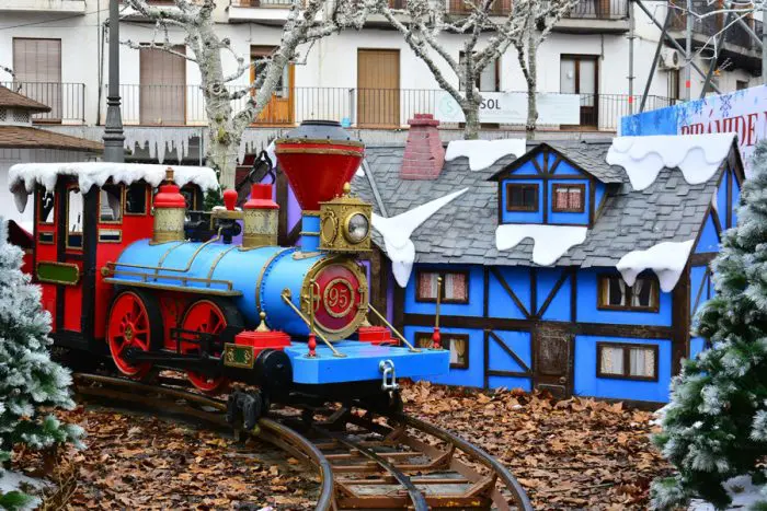 Navidad Tren Ciudad Suenos Plaza Mayor Torrejon