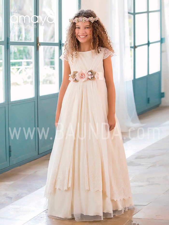 Vestido de comunión Amaya