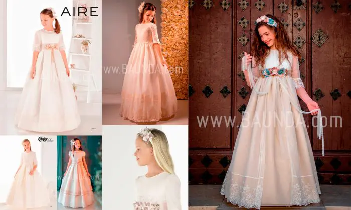 concepto sin embargo Nunca Vestidos y complementos que te enamorarán para la Primera Comunión de tu  hija - Etapa Infantil