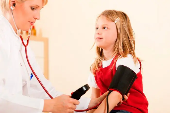 Valores presión arterial niños