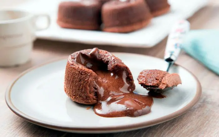 Receta Coulant de chocolate
