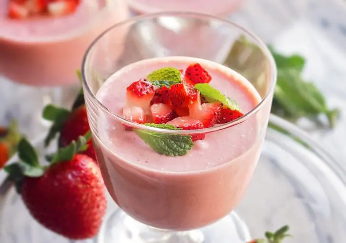 Receta Mousse de fresas