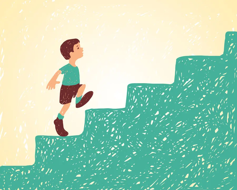 El método de la escalera: Una estrategia para motivar a los niños
