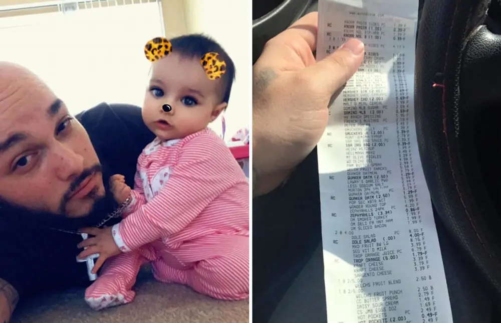 ¿Por qué este padre compró comida a su ex esposa?