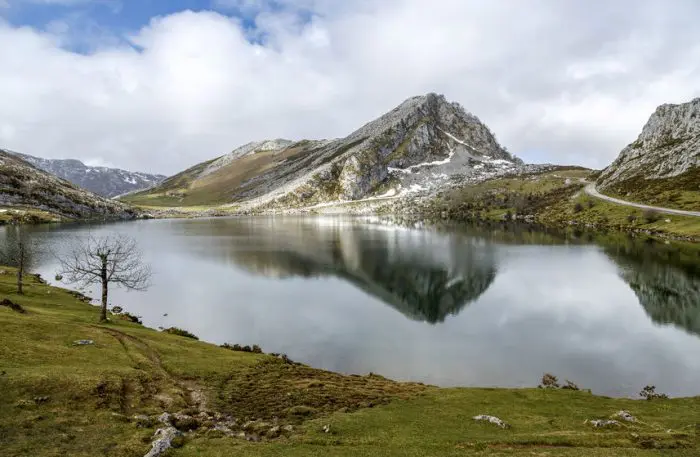 Lago Enol, en Lagos de Covadonga