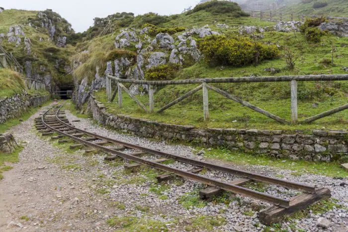 Minas de La Buferrera, en Lagos de Covadonga