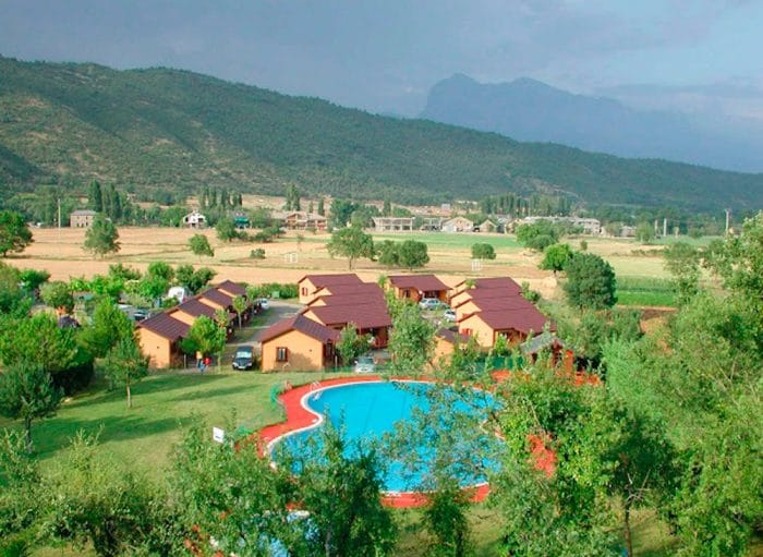 Camping Boltaña, en Boltaña, Huesca